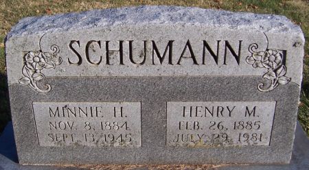 SCHUMANN, HENRY M. - Jackson County, Iowa | HENRY M. SCHUMANN 