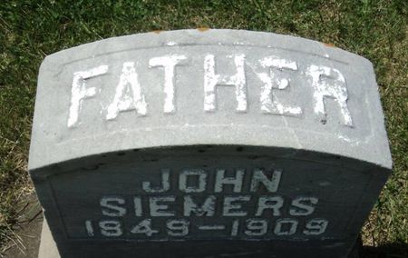 SIEMERS, JOHN - Jackson County, Iowa | JOHN SIEMERS 