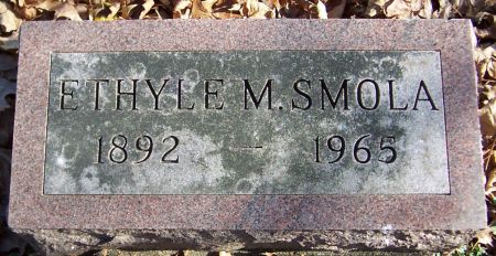 SMOLA, ETHYLE M. - Jackson County, Iowa | ETHYLE M. SMOLA 
