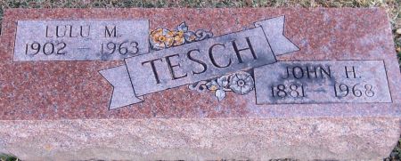 TESCH, LULU M. - Jackson County, Iowa | LULU M. TESCH 