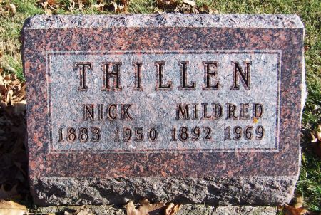 THILLEN, MILDRED - Jackson County, Iowa | MILDRED THILLEN 