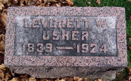 USHER, LEVERETT W. - Jackson County, Iowa | LEVERETT W. USHER 