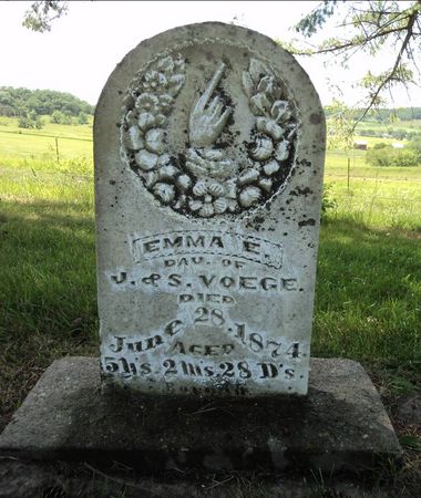 VOEGE, EMMA E. - Jackson County, Iowa | EMMA E. VOEGE 