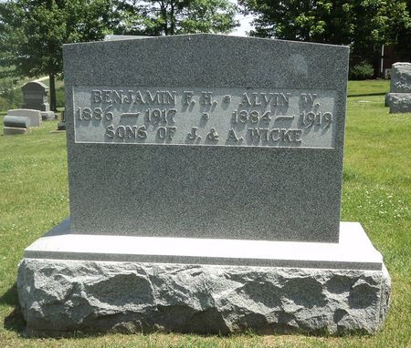 WICKE, ALVIN W. - Jackson County, Iowa | ALVIN W. WICKE 