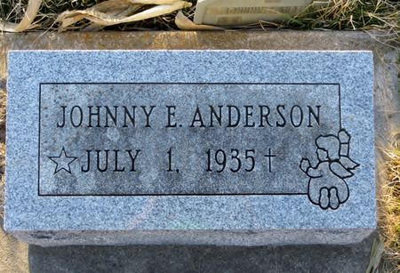 ANDERSON, JOHNNY E. - Jasper County, Iowa | JOHNNY E. ANDERSON 