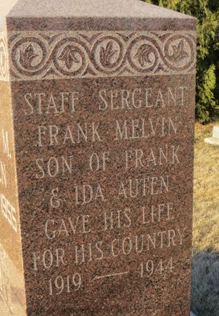 AUTEN, FRANK MELVIN - Jasper County, Iowa | FRANK MELVIN AUTEN 