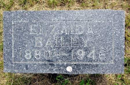 BAILEY, ELZAIDA - Jasper County, Iowa | ELZAIDA BAILEY 