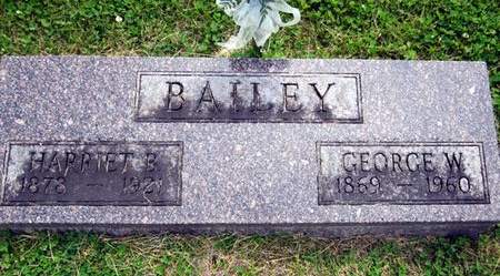 DICKEY BAILEY, HARRIET B. - Jasper County, Iowa | HARRIET B. DICKEY BAILEY 