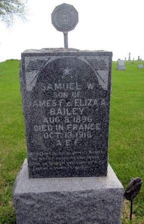 BAILEY, SAMUEL WILBUR - Jasper County, Iowa | SAMUEL WILBUR BAILEY 