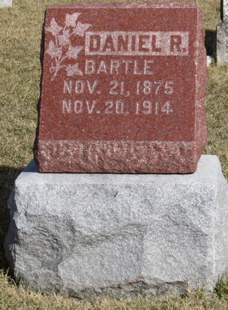 BARTLE, DANIEL R. - Jasper County, Iowa | DANIEL R. BARTLE 