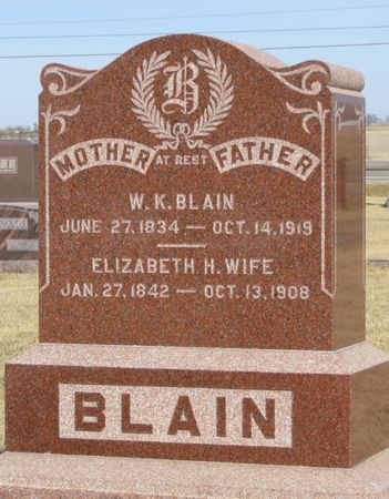 BLAIN, ELIZABETH H. - Jasper County, Iowa | ELIZABETH H. BLAIN 