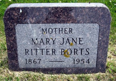 BORTS, MARY JANE - Jasper County, Iowa | MARY JANE BORTS 