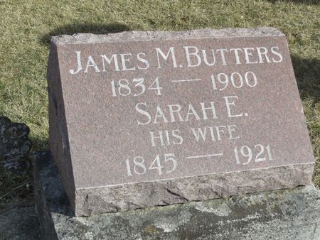 BUTTERS, JAMES M. - Jasper County, Iowa | JAMES M. BUTTERS 