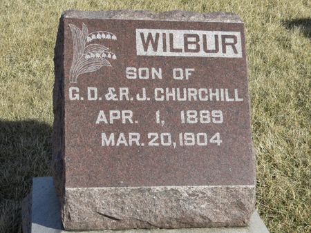 CHURCHILL, WILBUR - Jasper County, Iowa | WILBUR CHURCHILL 