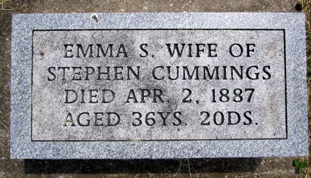 CUMMINGS, EMMA S. - Jasper County, Iowa | EMMA S. CUMMINGS 
