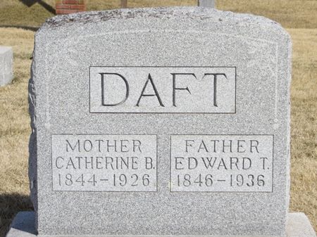 DAFT, CATHERINE B. - Jasper County, Iowa | CATHERINE B. DAFT 