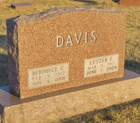 DAVIS, LESTER E. - Jasper County, Iowa | LESTER E. DAVIS 