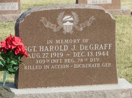 DEGRAFF, HAROLD J. - Jasper County, Iowa | HAROLD J. DEGRAFF 