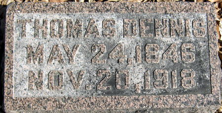 DENNIS, THOMAS - Jasper County, Iowa | THOMAS DENNIS 