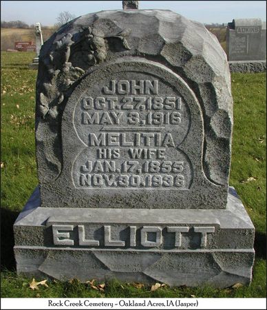ELLIOTT, JOHN - Jasper County, Iowa | JOHN ELLIOTT 