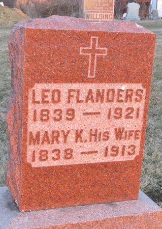 FLANDERS, MARY K. - Jasper County, Iowa | MARY K. FLANDERS 