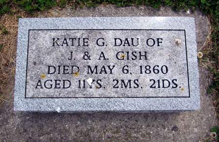 GISH, KATIE G. - Jasper County, Iowa | KATIE G. GISH 