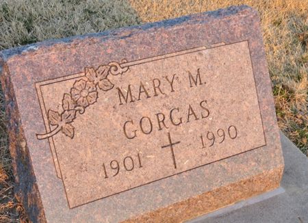 GORGAS, MARY M. - Jasper County, Iowa | MARY M. GORGAS 