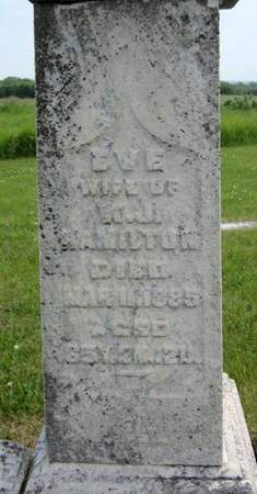 HAMILTON, EVE - Jasper County, Iowa | EVE HAMILTON 