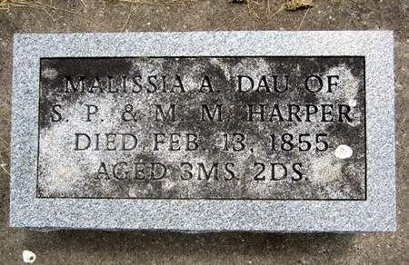 HARPER, MALISSIA A. - Jasper County, Iowa | MALISSIA A. HARPER 