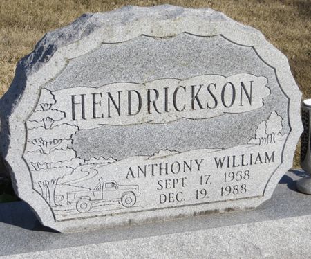 HENDRICKSON, ANTHONY WILLIAM - Jasper County, Iowa | ANTHONY WILLIAM HENDRICKSON 