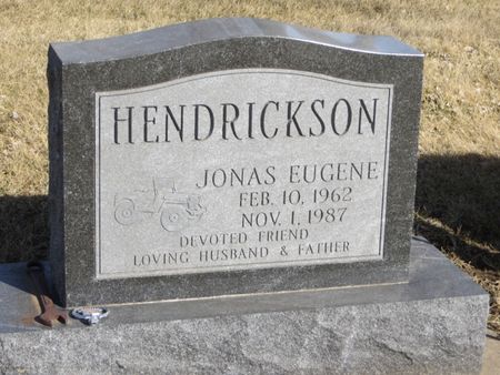 HENDRICKSON, JONAS EUGENE - Jasper County, Iowa | JONAS EUGENE HENDRICKSON 