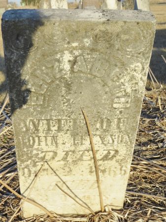 HIXSON, ELIZABETH - Jasper County, Iowa | ELIZABETH HIXSON 