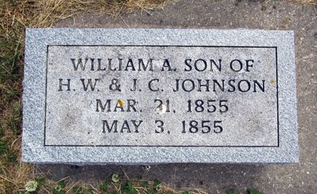 JOHNSON, WILLIAM A. - Jasper County, Iowa | WILLIAM A. JOHNSON 
