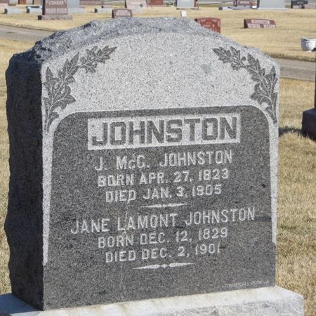 JOHNSTON, JANE - Jasper County, Iowa | JANE JOHNSTON 
