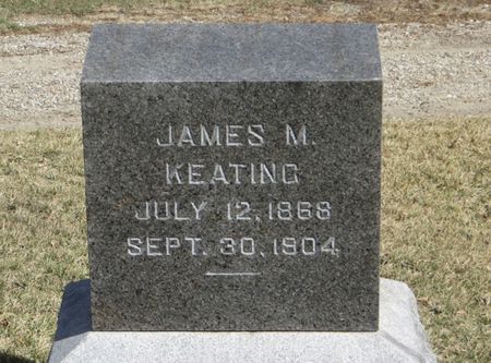 KEATING, JAMES M. - Jasper County, Iowa | JAMES M. KEATING 