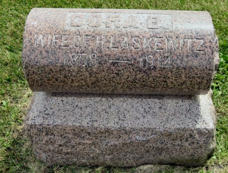 LASKEWITZ, CORA BELL - Jasper County, Iowa | CORA BELL LASKEWITZ 