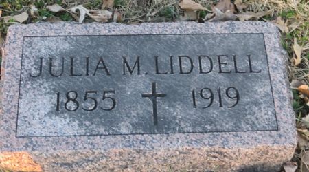LIDDELL, JULIA M. - Jasper County, Iowa | JULIA M. LIDDELL 
