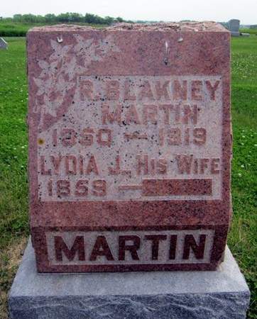MARTIN, R. BLAKNEY - Jasper County, Iowa | R. BLAKNEY MARTIN 