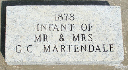 MARTINDALE, INFANT - Jasper County, Iowa | INFANT MARTINDALE 