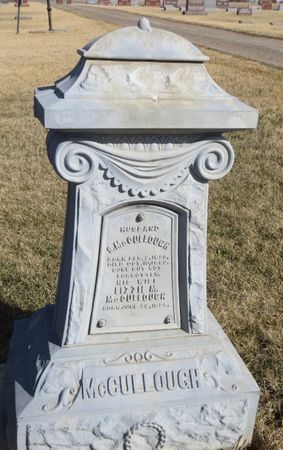 MCCULLOUGH, LIZZIE M. - Jasper County, Iowa | LIZZIE M. MCCULLOUGH 