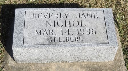 NICHOL, BEVERLY JANE - Jasper County, Iowa | BEVERLY JANE NICHOL 