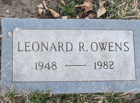 OWENS, LEONARD R. - Jasper County, Iowa | LEONARD R. OWENS 