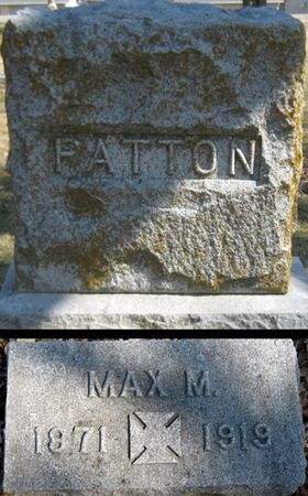 PATTON, MAX M. - Jasper County, Iowa | MAX M. PATTON 