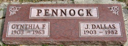 PENNOCK, CYNTHIA F. - Jasper County, Iowa | CYNTHIA F. PENNOCK 