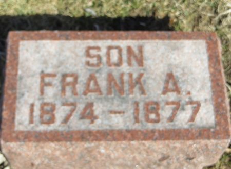 PIERCE, FRANK A. - Jasper County, Iowa | FRANK A. PIERCE 