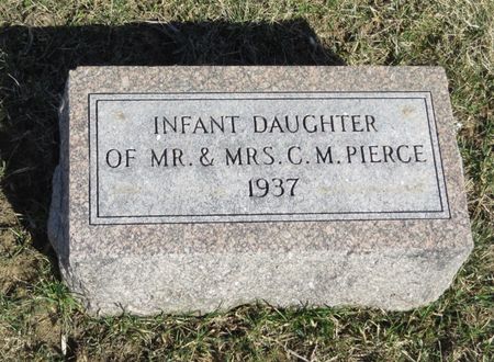 PIERCE, INFANT DAUGHTER - Jasper County, Iowa | INFANT DAUGHTER PIERCE 