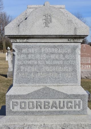 POORBAUGH, PHEBE - Jasper County, Iowa | PHEBE POORBAUGH 