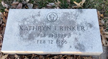 RINKER, KATHRYN I. - Jasper County, Iowa | KATHRYN I. RINKER 