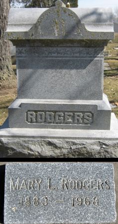 SUDLOW RODGERS, MARY L. - Jasper County, Iowa | MARY L. SUDLOW RODGERS 