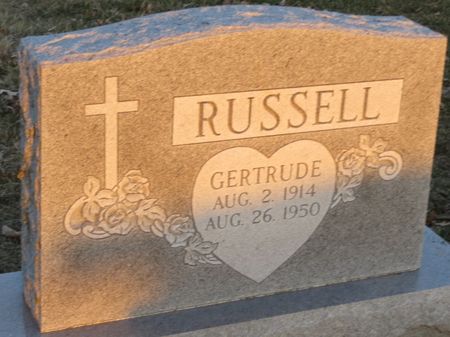 RUSSELL, GERTRUDE - Jasper County, Iowa | GERTRUDE RUSSELL 